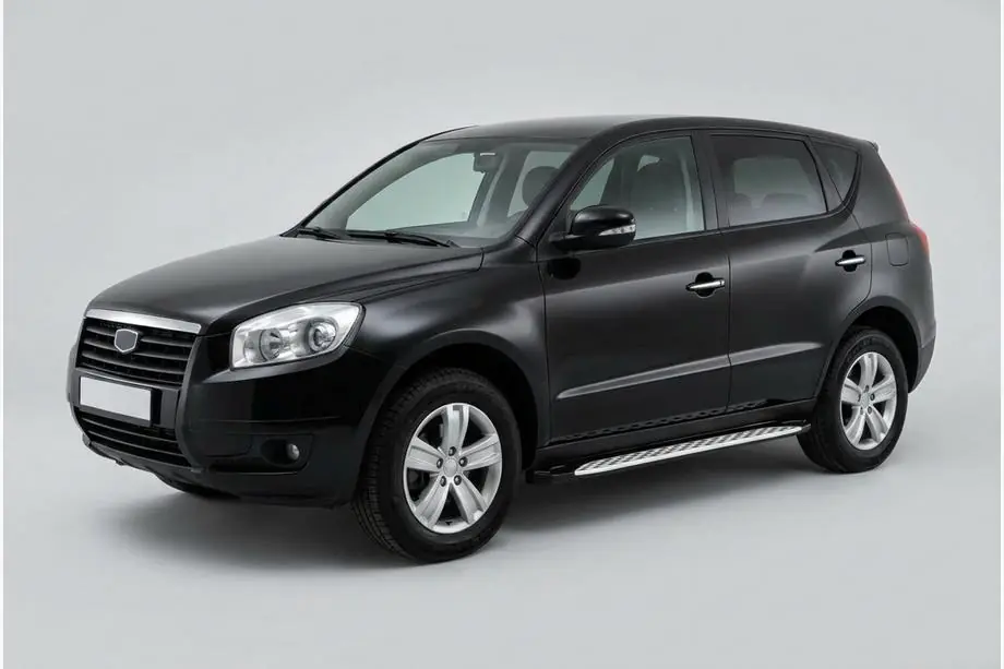 Geely Emgrand X7 2011- Side Steps Shining V1 (2 pcs, Aluminum) Image