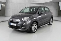 Fiat 500X 2014-2024 Side Steps Shining V1 (2 pcs, Aluminum) photo 1