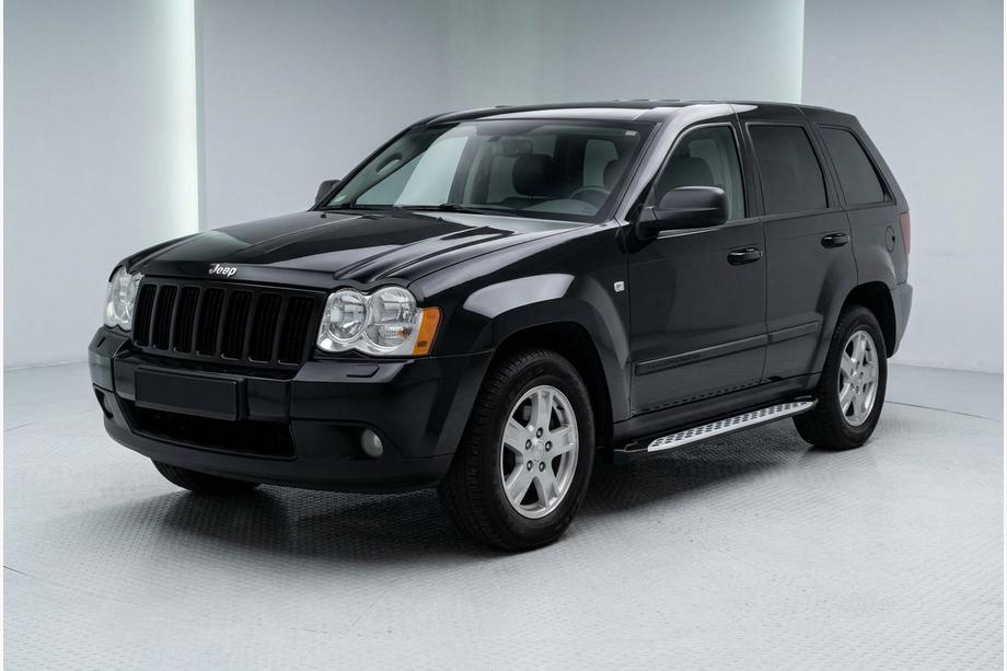 Jeep Grand Cherokee WK 2004-2010 Side Steps Shining V1 (2 pcs, Aluminum) Photo 1