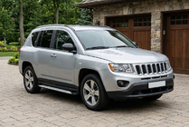 Jeep Compass 2006-2016 Side Steps Shining V1 (2 pcs, Aluminum) photo 1