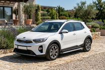 Kia Stonic 2017- Side Steps Shining V1 (2 pcs, Aluminum) photo 1