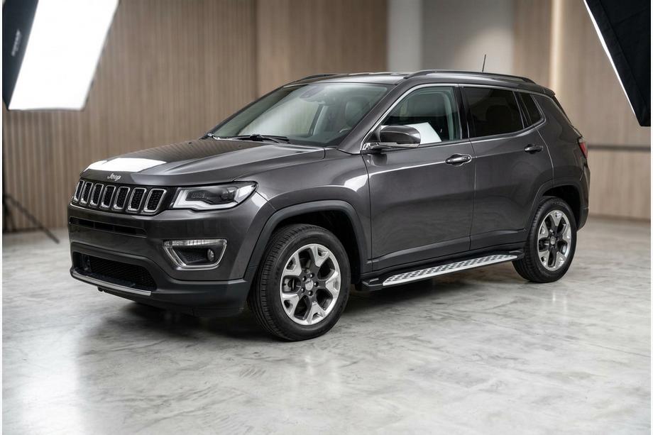 Jeep Compass 2016- Side Steps Shining V1 (2 pcs, Aluminum) Image