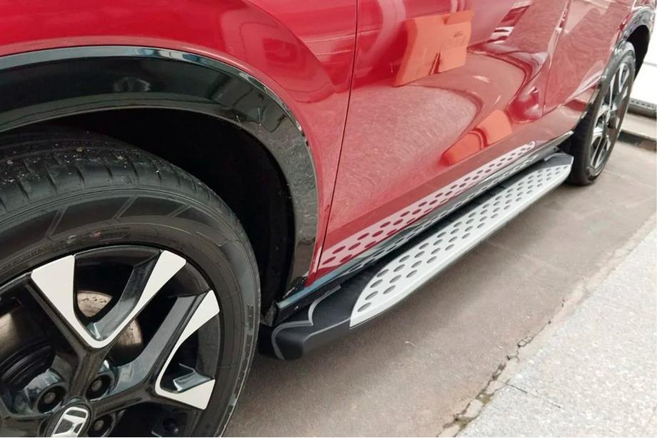 Honda HR-V 2021- Side Steps Shining V1 (2 pcs, Aluminum) Photo 3