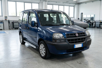 Fiat Doblo I 2005-2010 Side Steps Shining V1 (2 pcs, Aluminum) photo 1