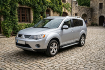 Mitsubishi Outlander 2006-2012 Side Steps Shining V1 (2 pcs, Aluminum) photo 1