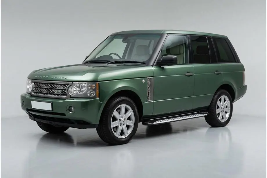 Range Rover III L322 2002-2012 Side Steps Shining V1 (2 pcs, Aluminum) Image