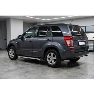 Side Steps Shining V1 (2 pcs, Aluminum) Suzuki Grand Vitara 2005-2017 photo 1