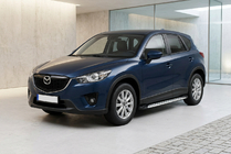 Mazda CX-5 2012-2017 Side Steps Shining V1 (2 pcs, Aluminum) photo 1