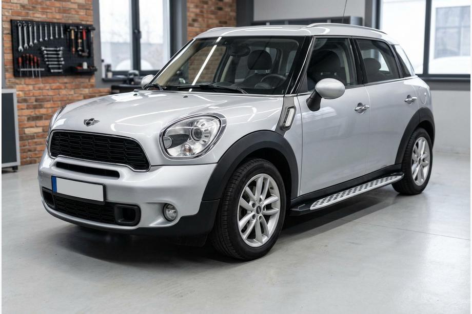 Mini Countryman R60 2010-2017 Side Steps Shining V1 (2 pcs, Aluminum) Image