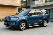 Ford Explorer 2011-2019 Side Steps Shining V1 (2 pcs, Aluminum) photo 2