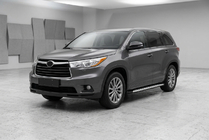 Toyota Highlander 2013-2019 Side Steps Shining V1 (2 pcs, Aluminum) photo 1