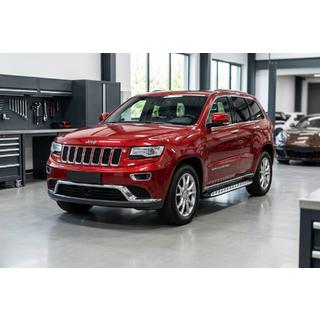 Side Steps Shining V1 (2 pcs, Aluminum) Jeep Grand Cherokee WK2 2010-2021 photo 1
