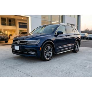 Side Steps Shining V1 (2 pcs, Aluminum) Volkswagen Tiguan 2016-2023 photo 1