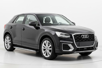 Audi Q2 2016- Side Steps Shining V1 (2 pcs, Aluminum) photo 1