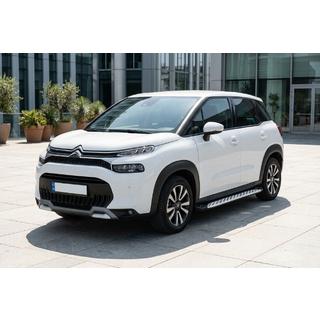 Side Steps Shining V1 (2 pcs, Aluminum) Citroen C-3 Aircross 2017-2024 photo 1