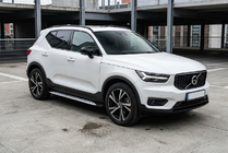 Volvo XC40 2018- Side Steps Shining V1 (2 pcs, Aluminum) photo 1