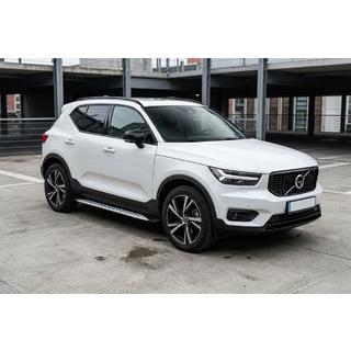 Side Steps Shining V1 (2 pcs, Aluminum) Volvo XC40 2018- photo 1
