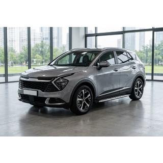 Side Steps Shining V1 (2 pcs, Aluminum) Kia Sportage 2021- photo 1
