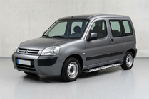 Citroen Berlingo 1996-2008 Side Steps Shining V1 (2 pcs, Aluminum) photo 1