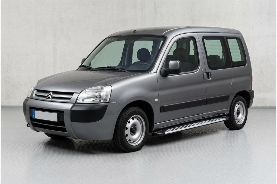 Citroen Berlingo 1996-2008 Side Steps Shining V1 (2 pcs, Aluminum) Image