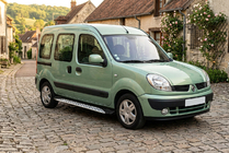 Renault Kangoo 1998-2008 Side Steps Shining V1 (2 pcs, Aluminum) photo 1