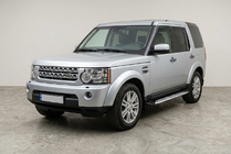 Land Rover Discovery IV 2009-2017 Side Steps Shining V1 (2 pcs, Aluminum) photo 1