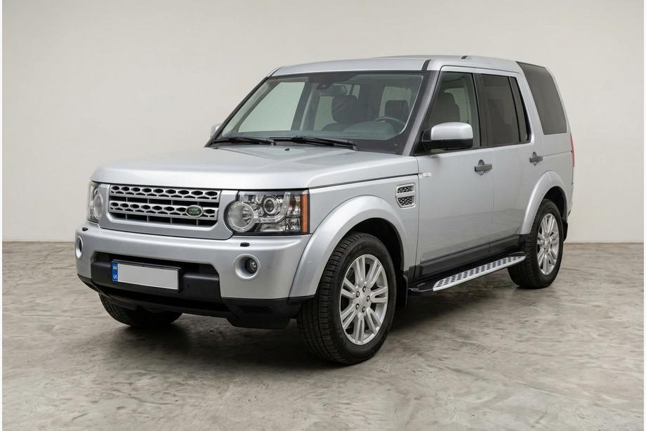 Land Rover Discovery IV 2009-2017 Side Steps Shining V1 (2 pcs, Aluminum) Image
