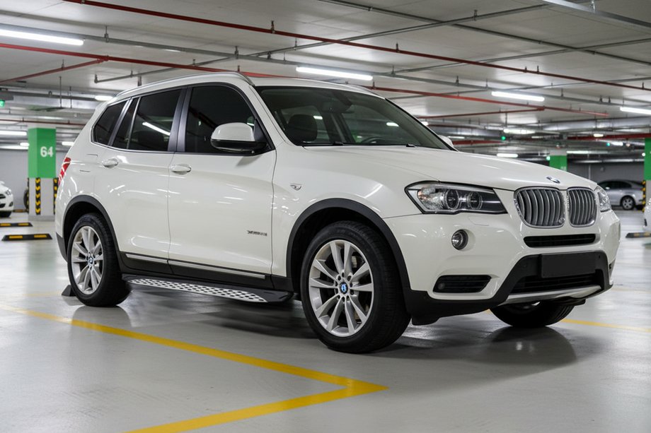 BMW X3 F25 2011-2018 Side Steps Shining V1 (2 pcs, Aluminum) Image