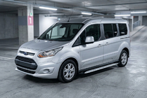 Ford Connect 2014-2021 Side Steps Shining V1 (2 pcs, Aluminum) photo 1