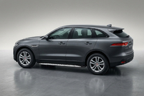 Jaguar F-PACE 2016- Side Steps Shining V1 (2 pcs, Aluminum) photo 1