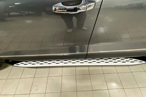 Skoda Kodiaq 2016-2023 Side Steps Shining V1 (2 pcs, Aluminum) photo 5