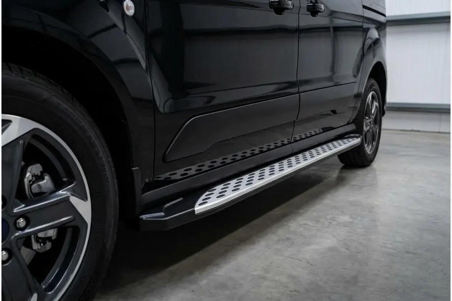 Volkswagen Caddy 2020- Side Steps Shining V1 (2 pcs, Aluminum) Image