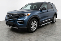 Ford Explorer 2019- Side Steps Shining V1 (2 pcs, Aluminum) photo 1