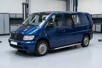 Mercedes Vito W638 1996-2003 Side Steps Shining V1 (2 pcs, Aluminum) photo 1