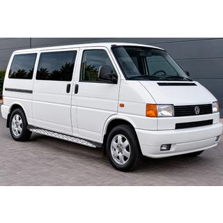 Side Steps Shining V1 (2 pcs, Aluminum) Volkswagen T4 Transporter 1990-2003 photo 1