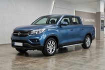 SsangYong Musso II 2018– Side Steps Shining V1 (2 pcs, Aluminum) photo 1