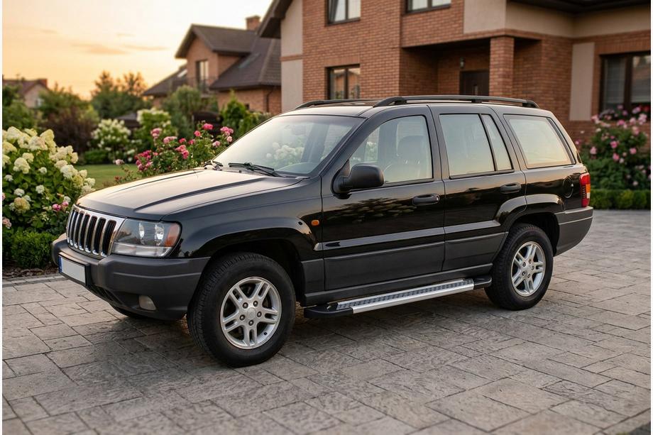 Jeep Grand Cherokee WJ 1999-2004 Side Steps Vision New Grey (2 pcs, Aluminum) Image