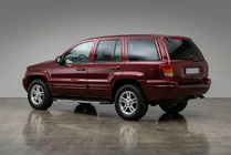 Jeep Grand Cherokee WJ 1999-2004 Side Steps Bosphore Grey (2 pcs, Aluminum) photo 1