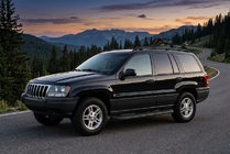 Jeep Grand Cherokee WJ 1999-2004 Side Steps Tayga Black (2 pcs, Aluminum) photo 1