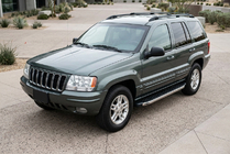 Jeep Grand Cherokee WJ 1999-2004 Side Steps BlackLine (2 pcs, Aluminum) photo 1