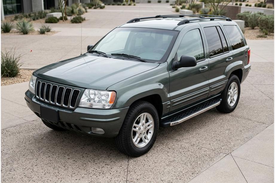 Jeep Grand Cherokee WJ 1999-2004 Side Steps BlackLine (2 pcs, Aluminum) Image