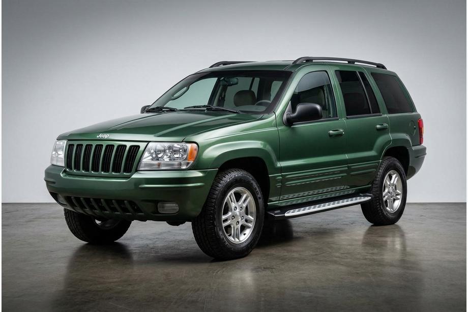 Jeep Grand Cherokee WJ 1999-2004 Side Steps Shining V1 (2 pcs, Aluminum) Image