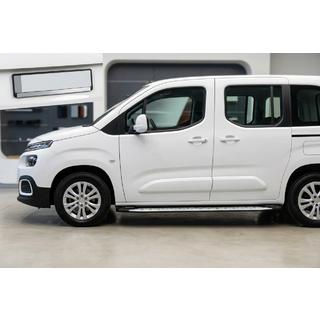 Side Steps Shining V1 (2 pcs, Aluminum) Citroen Berlingo/Multispace 2018- photo 1