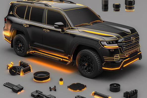 Avoiding the purchase of low-quality components for the Toyota Land Cruiser 200