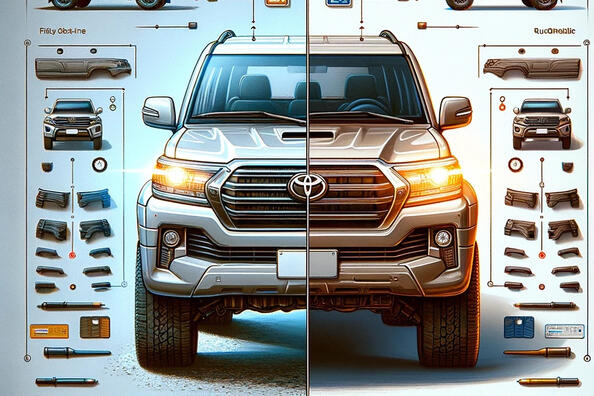 Original vs. Replica Body Kits for Toyota Land Cruiser 200: Which is Better?
