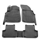 Audi Q8 2018- Stingray 3D Rubber Floor Mats (5 pcs, Polyurethane) photo 1