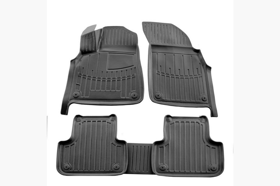Audi Q8 2018- Stingray 3D Rubber Floor Mats (5 pcs, Polyurethane) Image