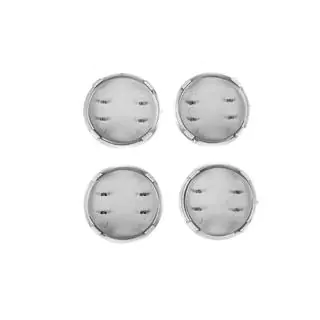 Wheel center caps 60/58mm gray ad5957s (set of 4) photo 3