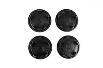 Porsche Wheel center caps 76/71mm black (set of 4) photo 3