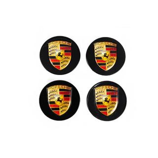 Wheel center caps 76/71mm black (set of 4) photo 2